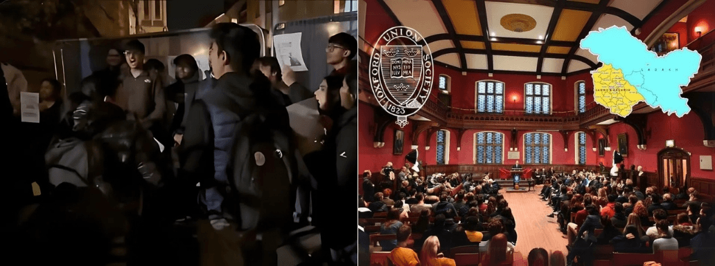 Oxford Union Debate on Kashmir Sparks Heated Protests
