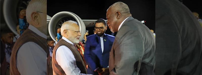 PM Modi’s Landmark Visit to Guyana: Strengthening Bilateral and Multilateral Ties