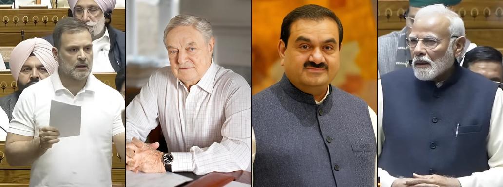 Political Tensions Surge Over Adani Bribery Allegations and George Soros Controversy