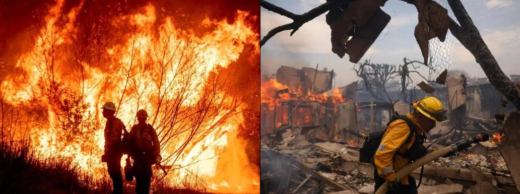 Santa Ana Winds Fuel Devastating Wildfires in Los Angeles