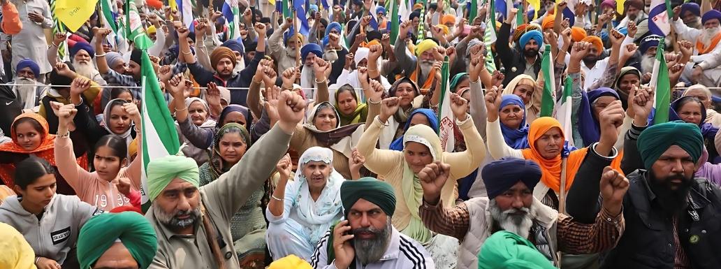 111 Farmers Begin Fast-unto-Death at Khanauri Border Alongside Jagjit Singh Dallewal