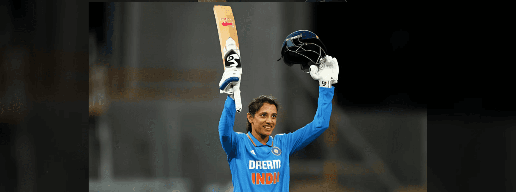 Indian Cricketer Smriti Mandhana Creates History