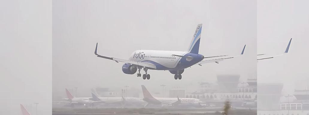 Several Flights Delayed at Delhi Airport Amid Dense Fog Conditions