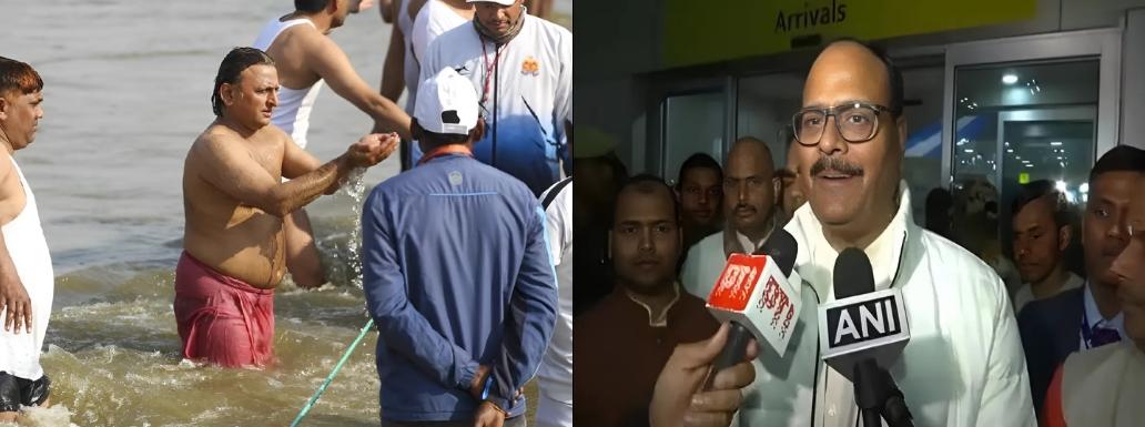 Better Late Than Ever”: BJP Takes a Dig at Akhilesh Holy Dip at Mahakumbh