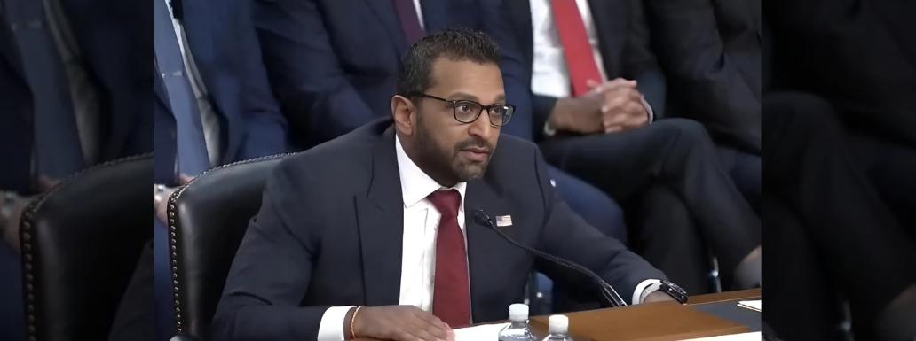 “Jai Shree Krishna”- Kash Patel, Trump’s FBI pick, greets family during the opening hearing in senate.