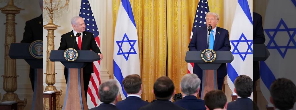 Trump Suggests ‘US Take-Over’ of Gaza in Joint Presser with Netanyahu
