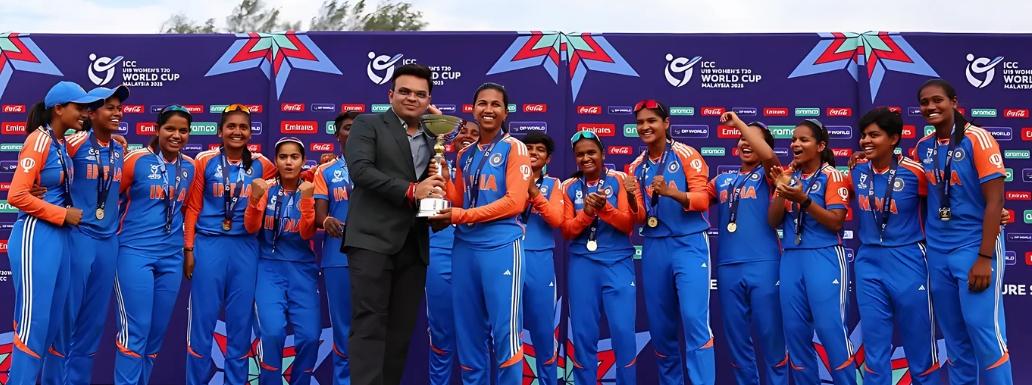 BCCI Announces $573,000 Cash Reward for Women’s U19 World Champion Team
