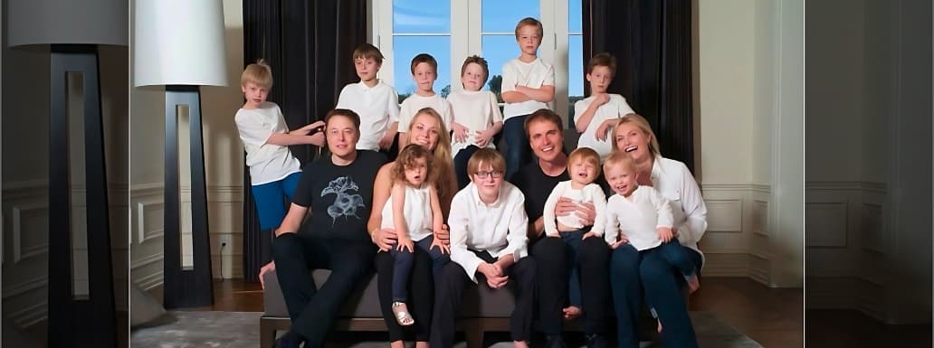 Musk fathered 12 children over 20 years?