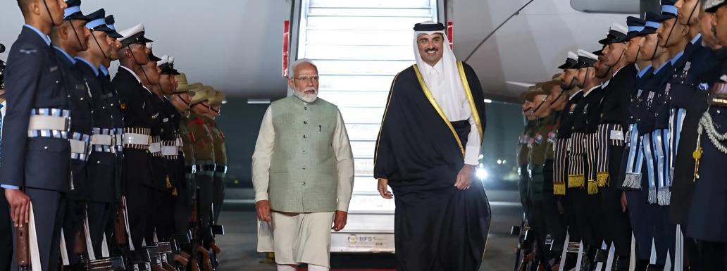 India and Qatar Strengthen Bilateral Ties During Emir’s State Visit