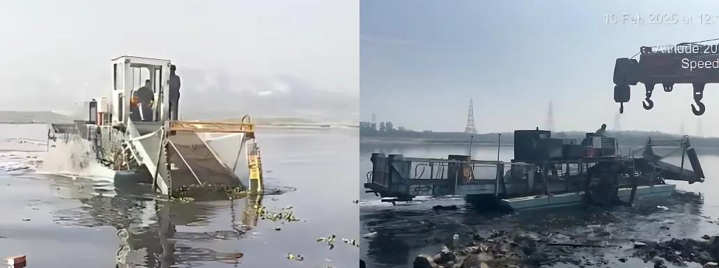 Yamuna Cleaning Drive Begins After New Delhi Government Formation