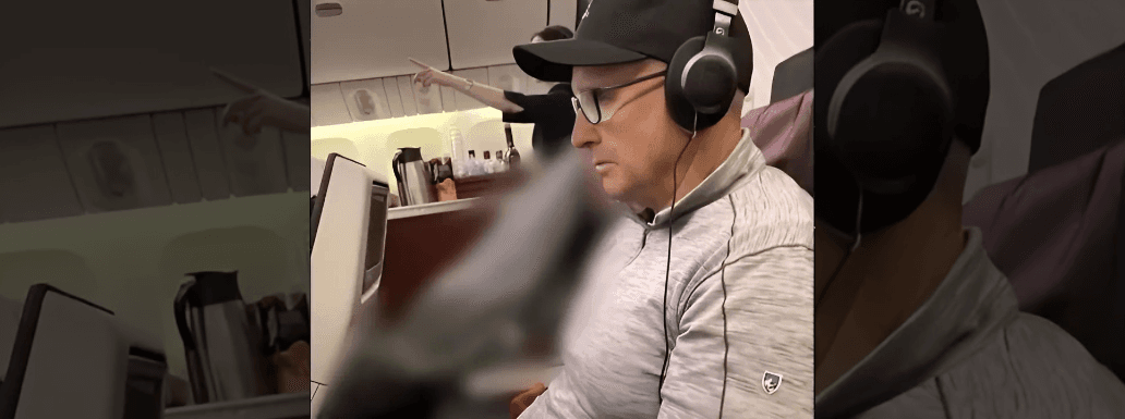 Couple Sat Next to a Dead Body in Qatar Airways Flight