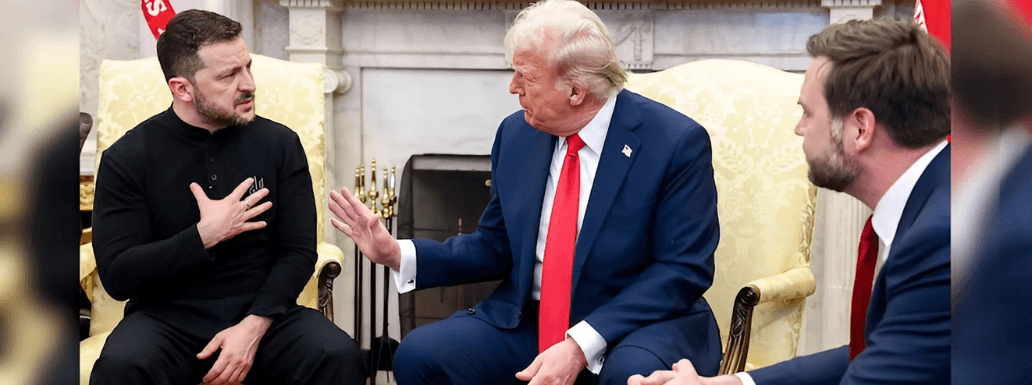 ‘Have you ever said thank you?’: Trump-Vance and Zelenskyy’s Disastrous White House Clash