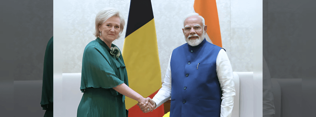 Princess of Belgium in India