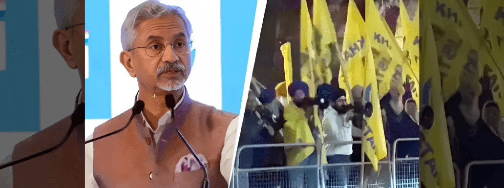 Jaishankar’s Chatham House Visit Marred by Khalistani Protest