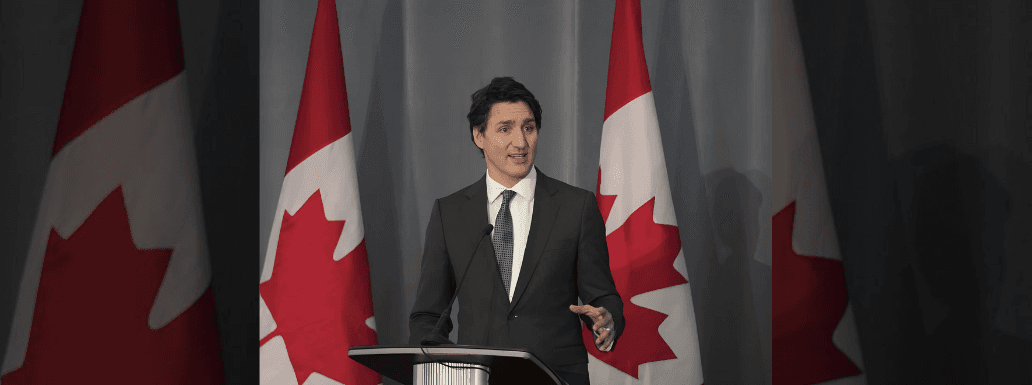 Canada’s Ex-PM Justin Trudeau Gets Emotional for Farewell Speech