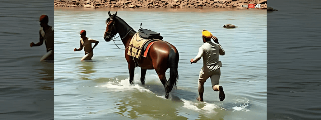 Horse ‘Caught’ For Smuggling Alcohol