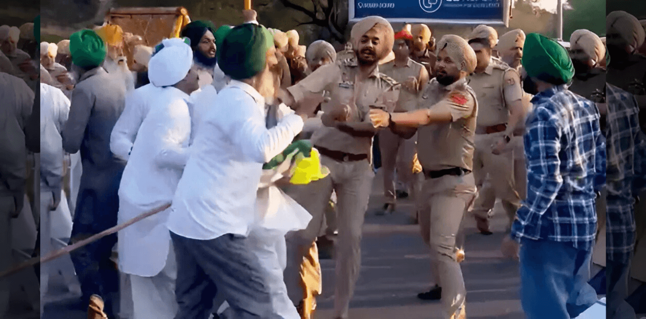 Farmers’ Protest at Shambhu-Haryana Border: Police Eviction, Detentions, and Political Reactions