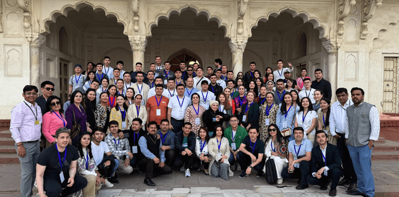 India Welcomes Central Asian Youth Delegation