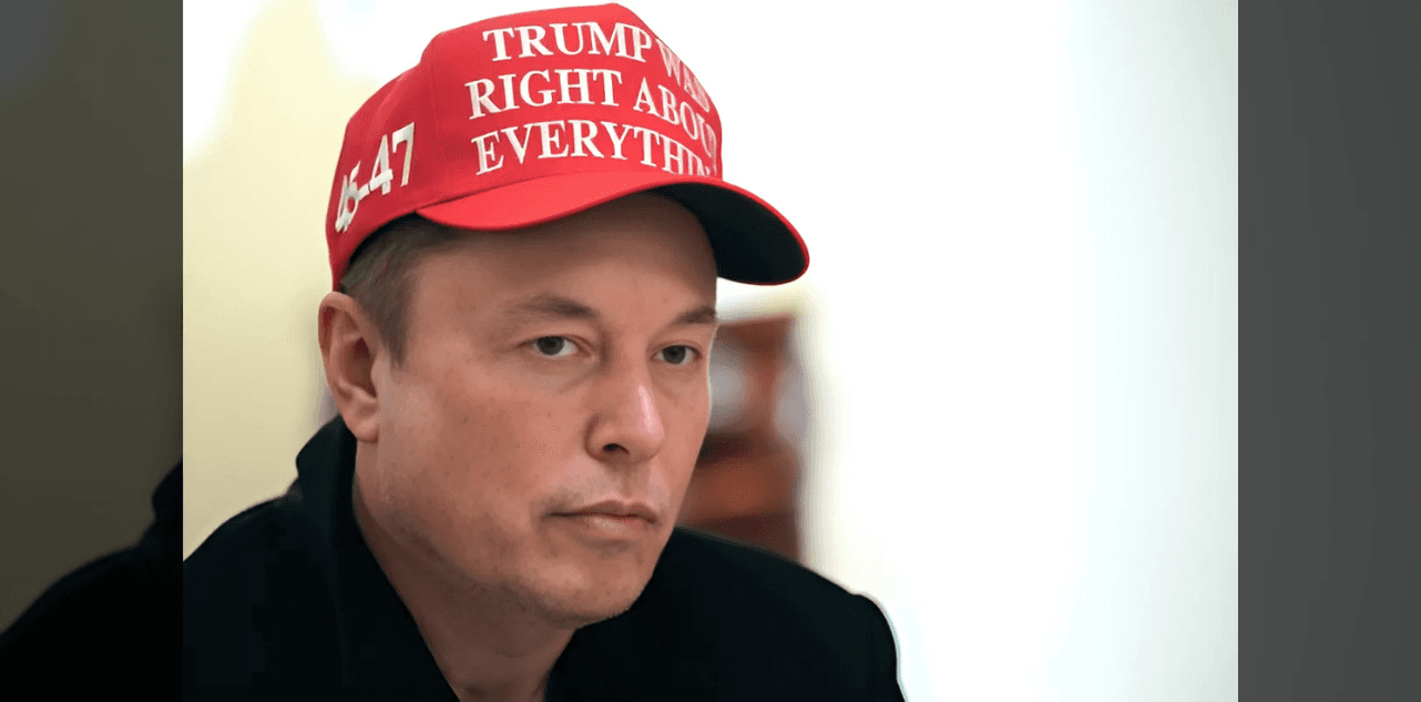 Elon Musk Sports Red Cap in the Second Cabinet Meeting