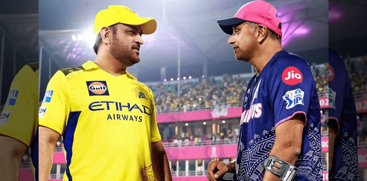 MS Dhoni Shares Heartwarming Moment with Rahul Dravid After IPL 2025 Match. Internet Can’t Keep Calm